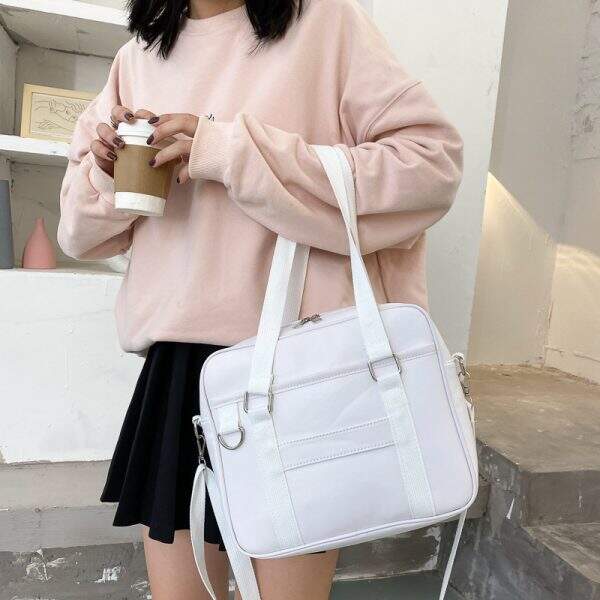 Japanese college style shoulder bag - Image 4