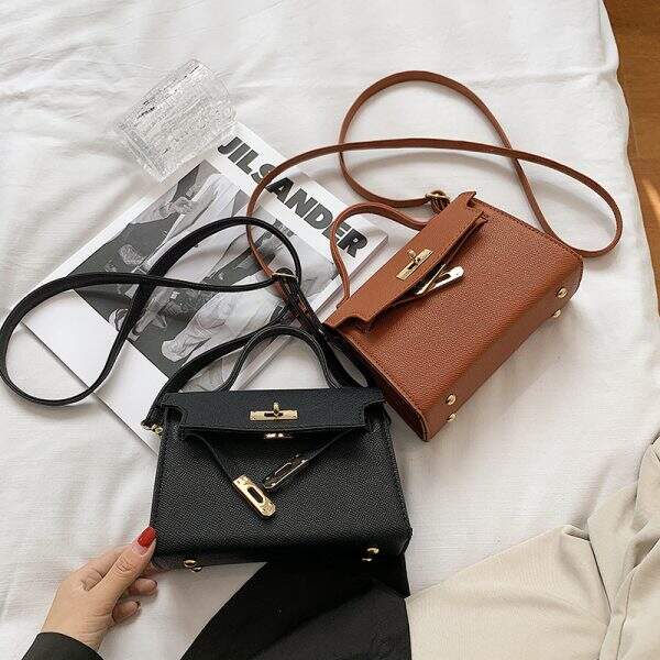 Ladies' shoulder bag, trendy crossbody bag - Image 1