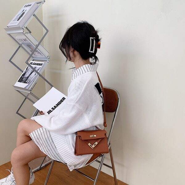 Ladies' shoulder bag, trendy crossbody bag - Image 3