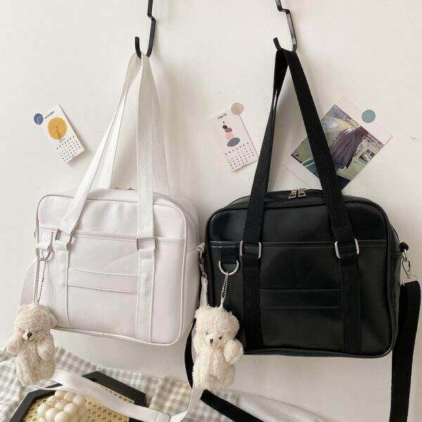 Japanese college style shoulder bag - Image 1