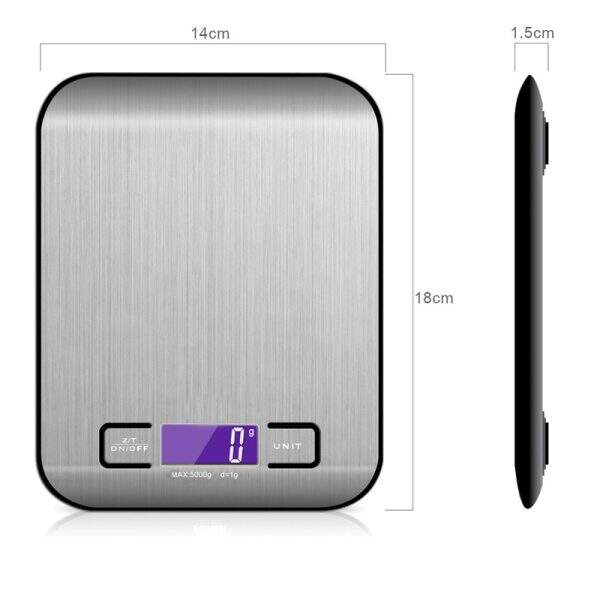 Kitchen electronic scale - Image 3