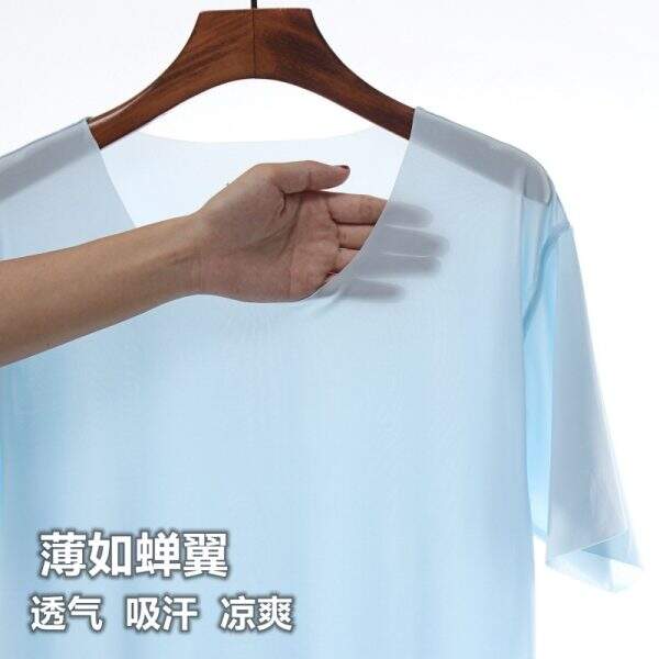 Ice silk comfortable pajamas set - Image 3