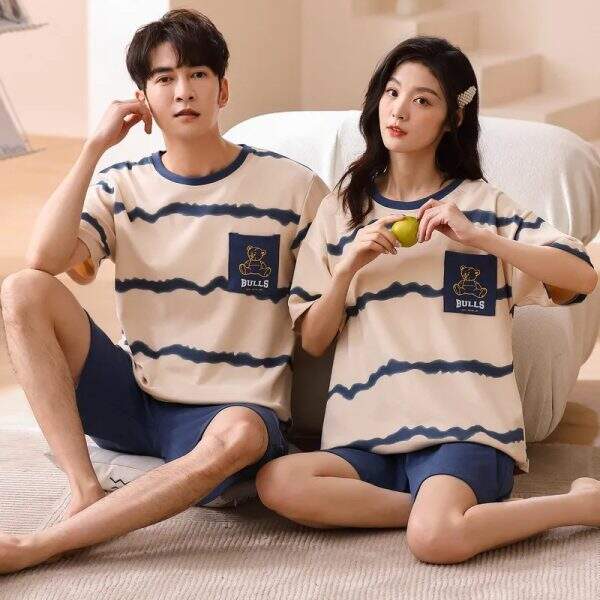Couple's casual pajama set - Image 2