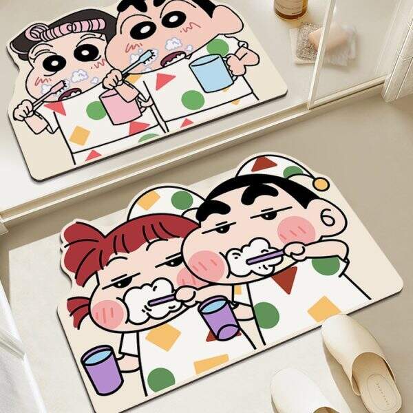 Crayon Shin chan bathroom carpet - Image 2