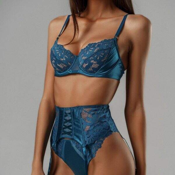 Lace bra underwear two-piece set - Image 3