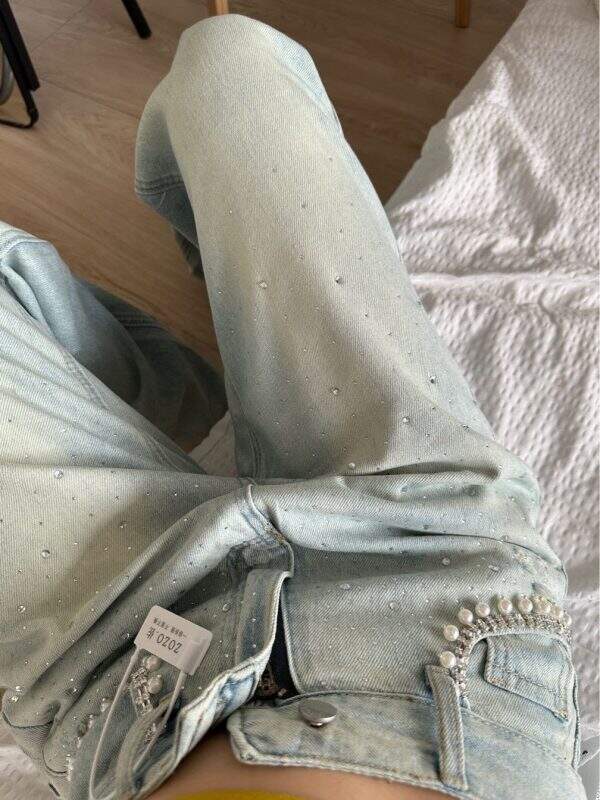 High waisted casual jeans - Image 5