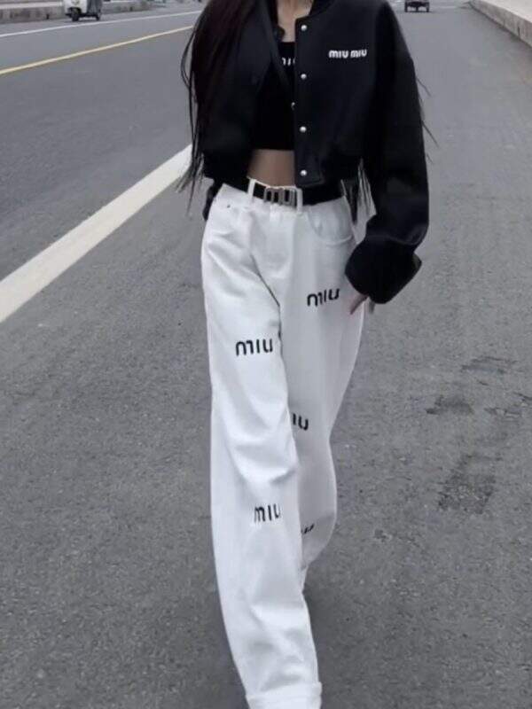 Casual white jeans - Image 5