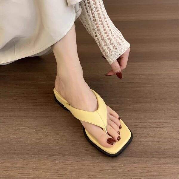 French style exquisite double toed slippers - Image 4