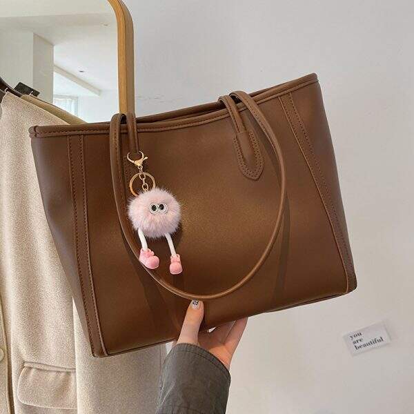Korean version one shoulder armpit bag temperament tote bag - Image 3