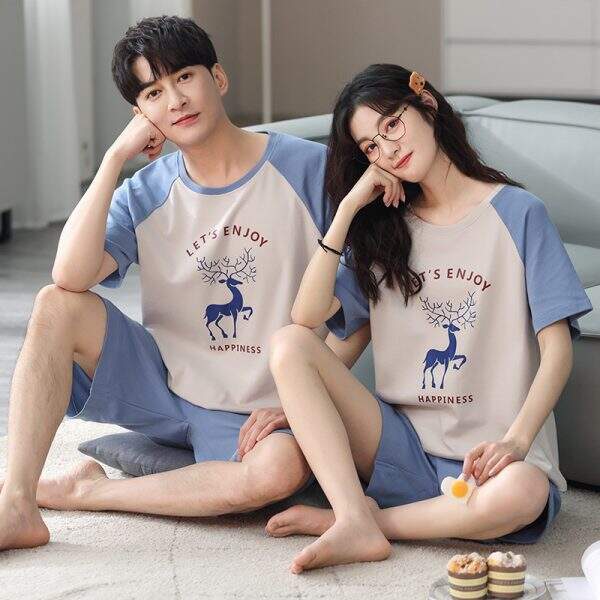 Couple's casual pajama set - Image 3