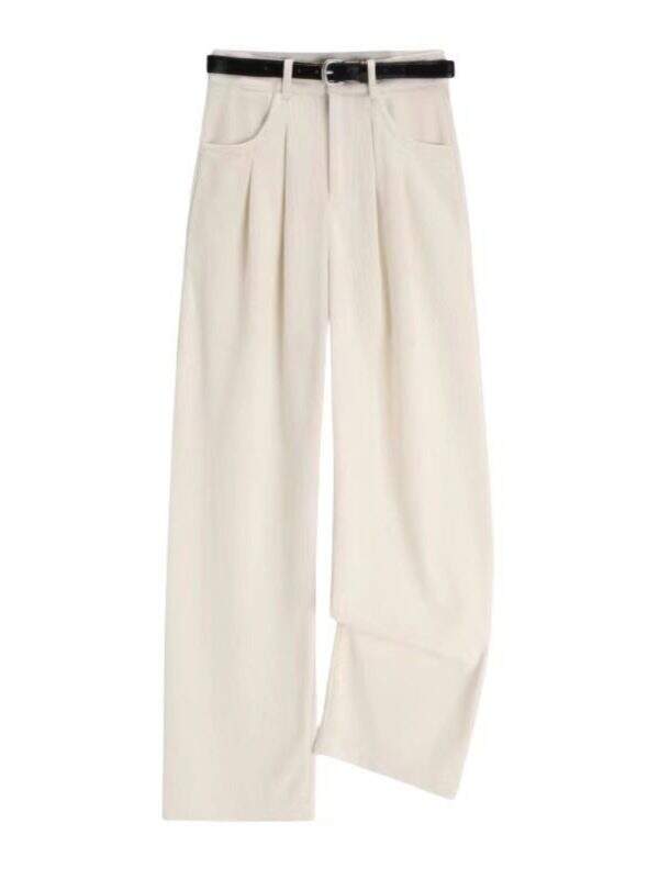 Thin hanging wide leg pants - Image 5
