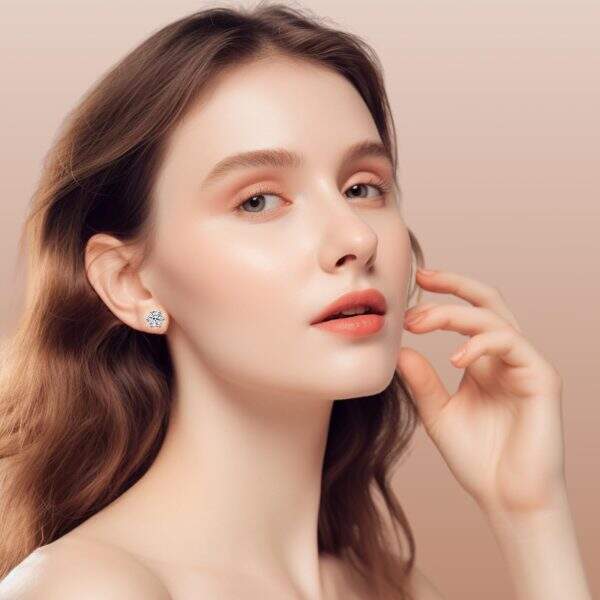 Simple necklace, ring, earring - Image 3