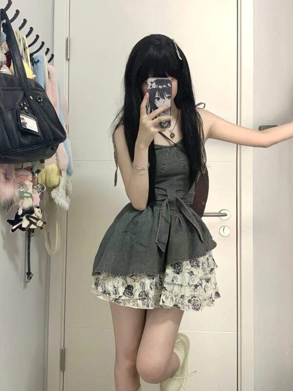 Floral patchwork dress - Image 3