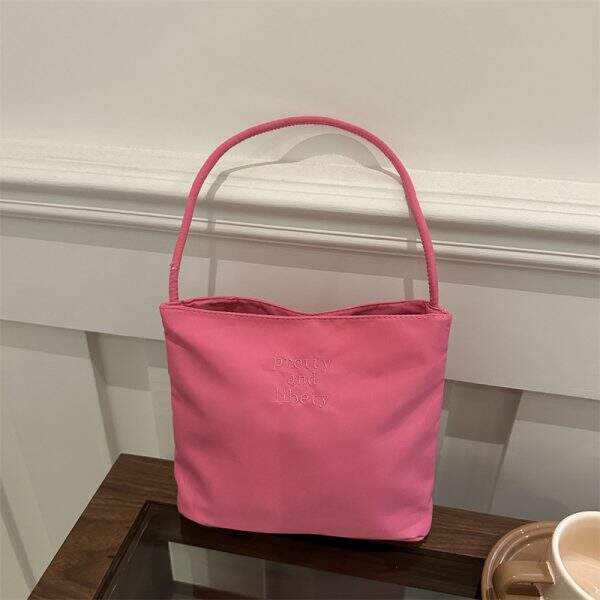 Korean fashion letter embroidery bag - Image 2
