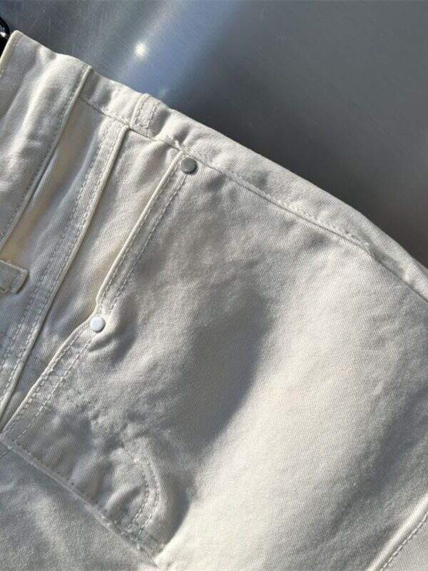 white denim skirt - Image 3