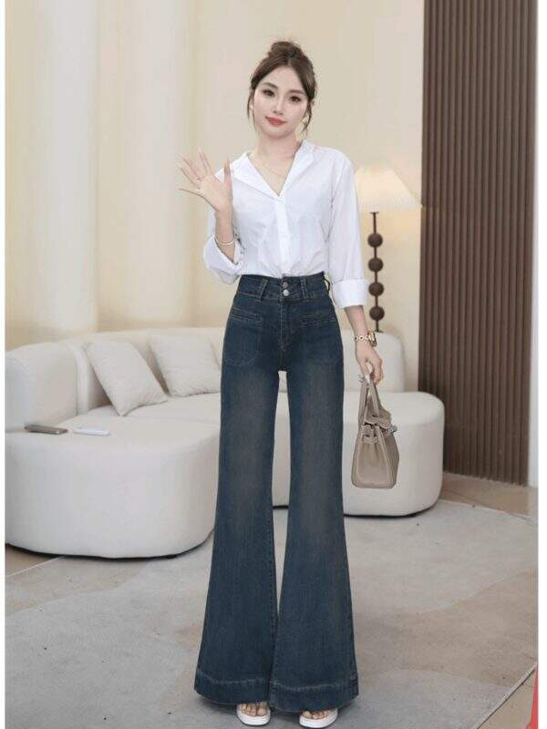 High waisted retro jeans - Image 1