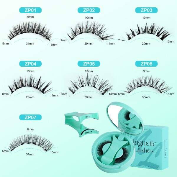 style magnetic suction false eyelashes - Image 2
