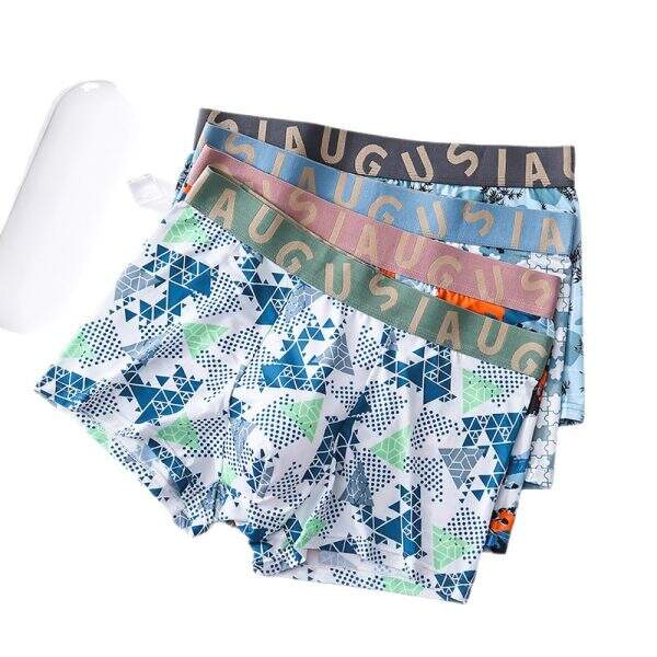 Men's ice silk underwear [4 bags] - Image 5