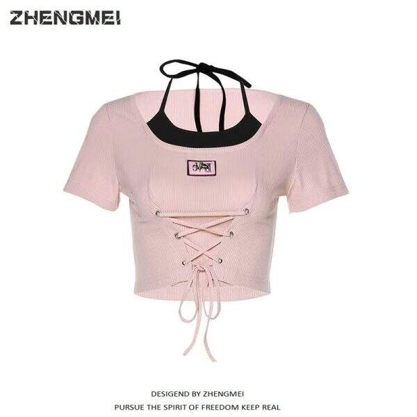 Cute summer short sleeved t-shirt - Image 1