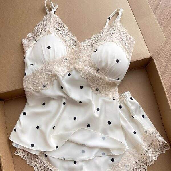 Home clothes, ice silk pajamas - Image 1