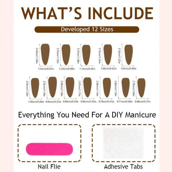 European and American style wearable nails - Image 4