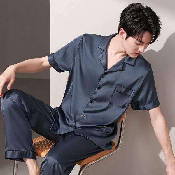 Silk pajamas and pants - Image 4