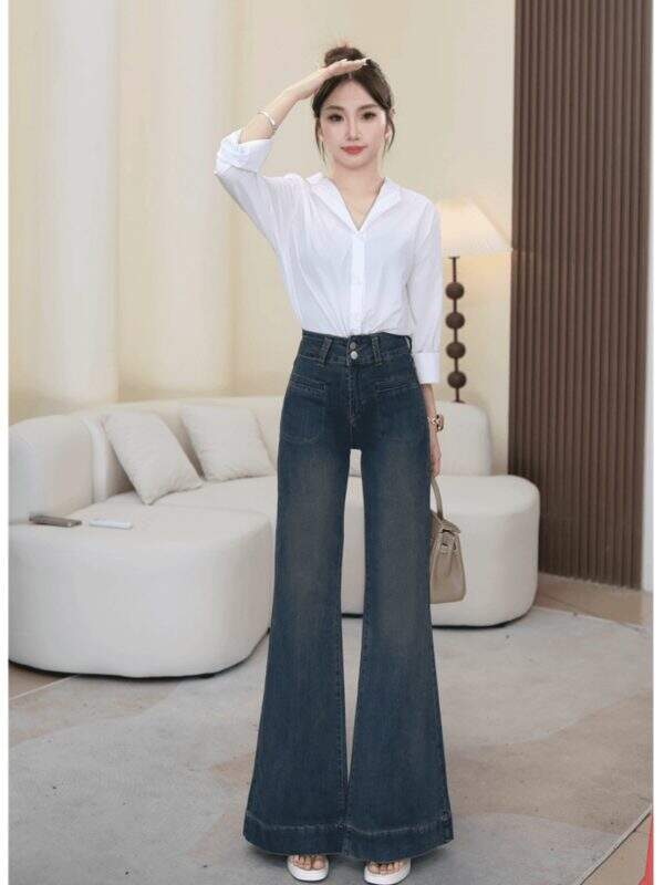 High waisted retro jeans - Image 3