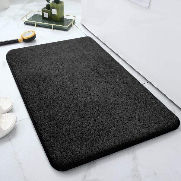Solid color bathroom absorbent carpet - Image 3