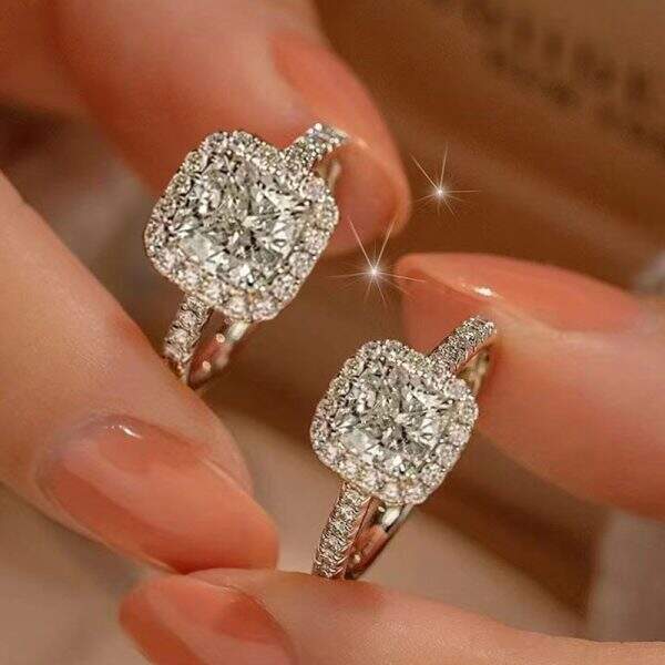 Princess Square Ring - Image 1