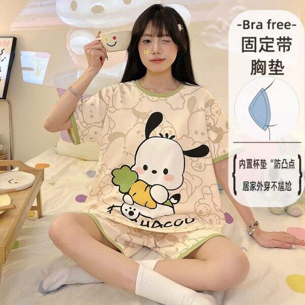 Loose sleepwear and pants two-piece set - Image 3