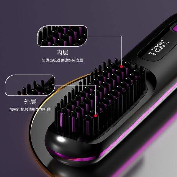 Negative ion straight hair comb - Image 2