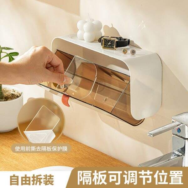 Wall mounted compartmentalized storage box - Image 3