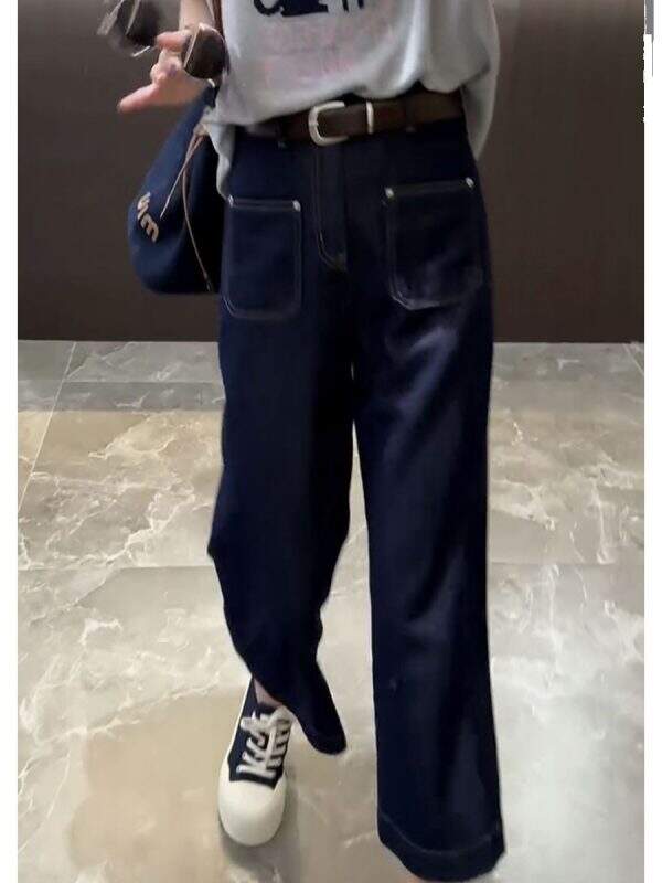 Thin and versatile wide leg pants trendy - Image 4