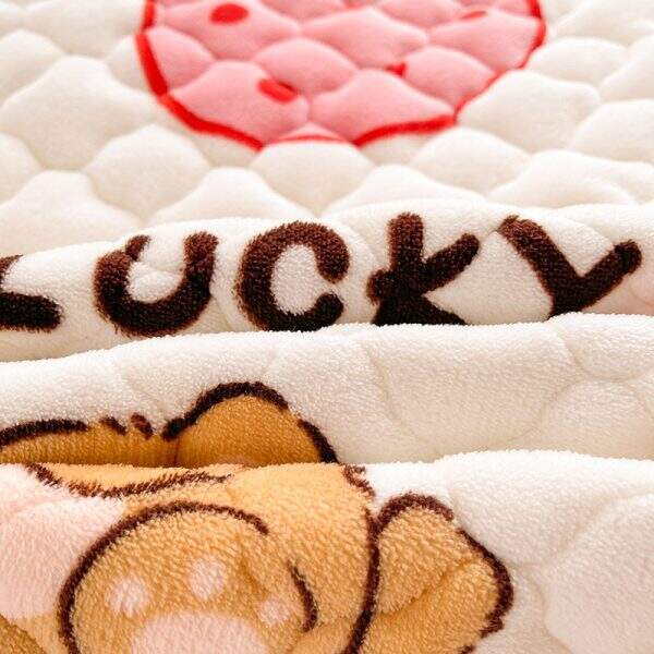 Milk velvet duvet cover with cotton bed sheet - Image 2