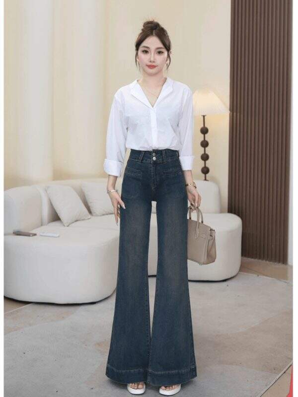 High waisted retro jeans - Image 4