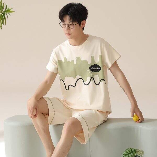 Fashion casual pajama set - Image 1