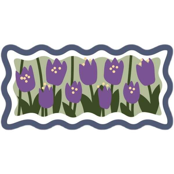 Flower anti slip carpet - Image 5