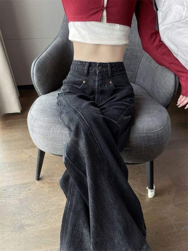 Black loose jeans - Image 5