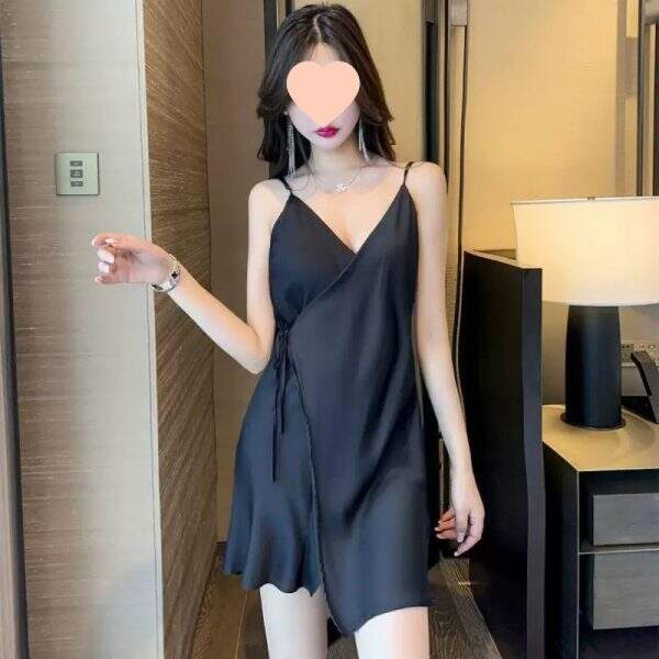 Ice silk thin nightgown - Image 3