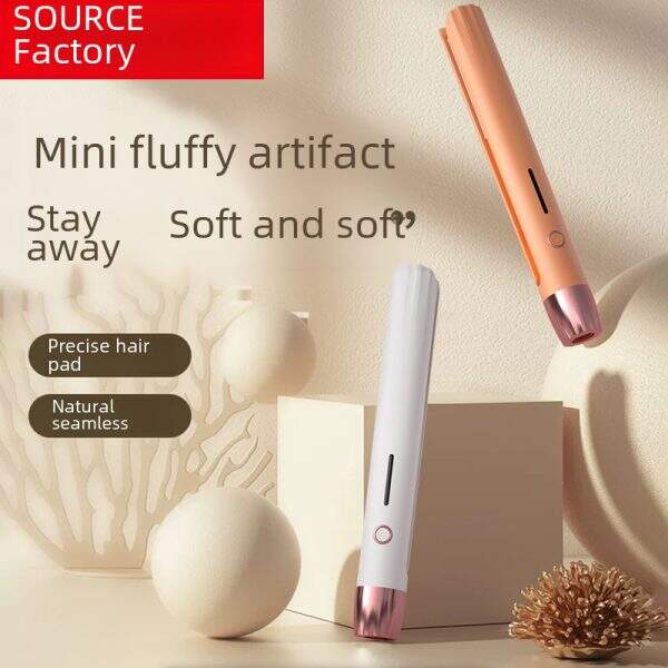 Mini mini straight hair clip and fluffy clip - Image 1