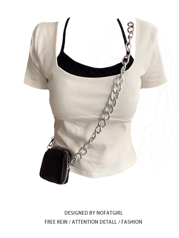 T-shirt women'slim fit - Image 1