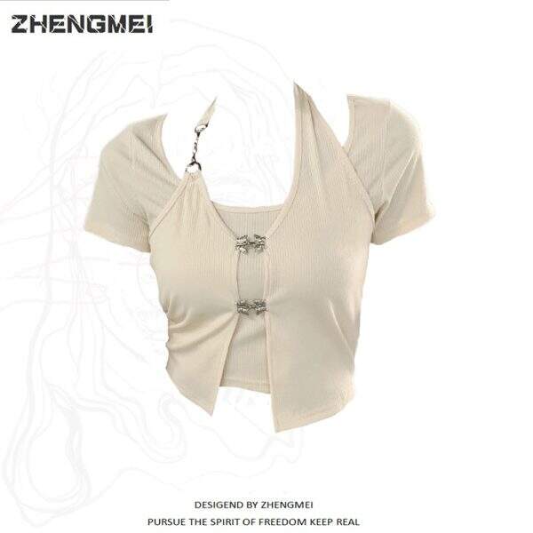 Versatile solid color gentle top - Image 1
