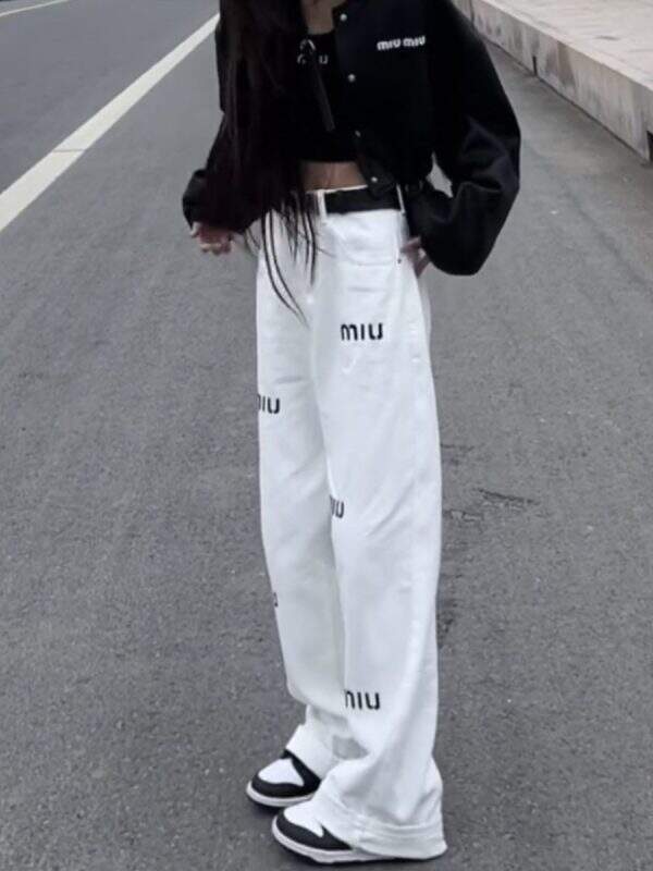 Casual white jeans - Image 2