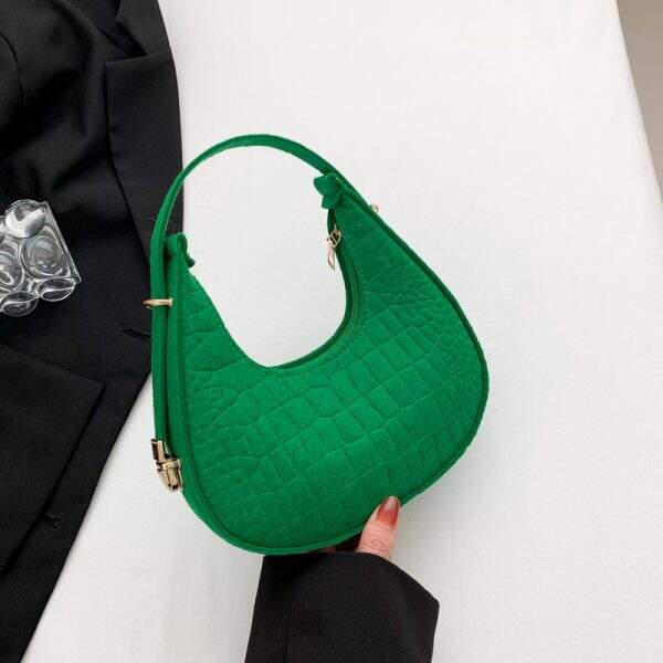 Fashion candy colored underarm shoulder bag - Image 2