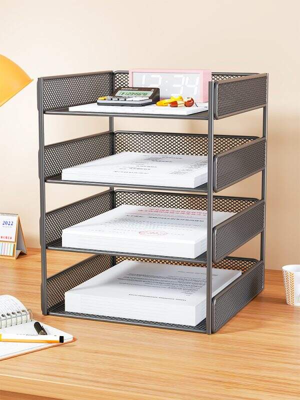 Desktop storage box frame bookshelf - Image 1