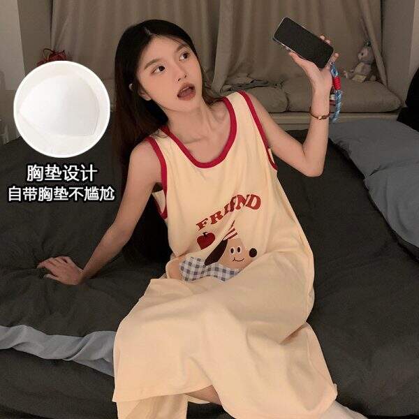 Sleeveless comfortable nightgown - Image 4