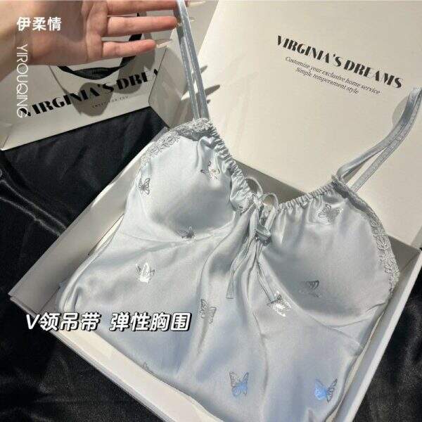 Blue Silver Butterfly Home Clothing - Image 2
