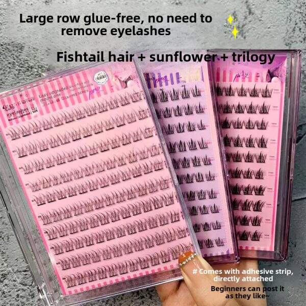 Natural false eyelashes - Image 1