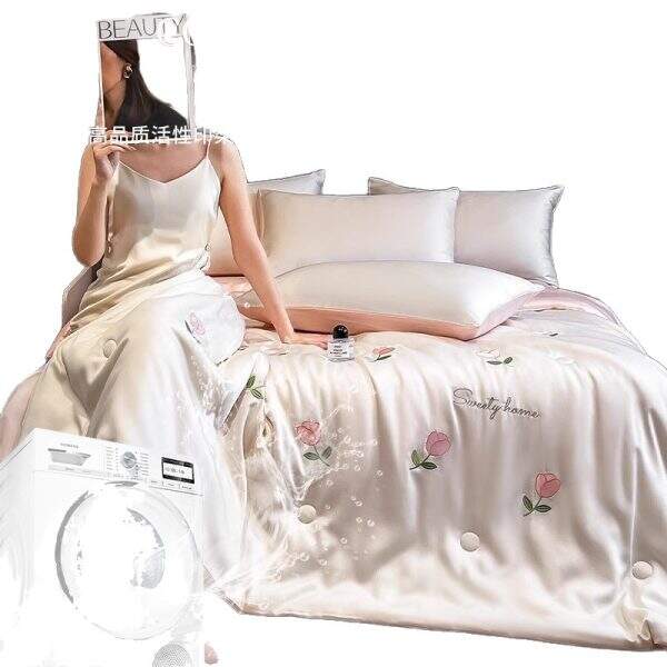 High-quality ice silk blanket, cool and comfortable - Image 5