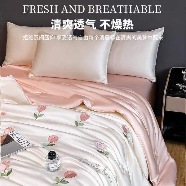 High-quality ice silk blanket, cool and comfortable - Image 3